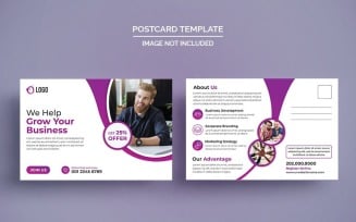 Business Agency Postcard Design