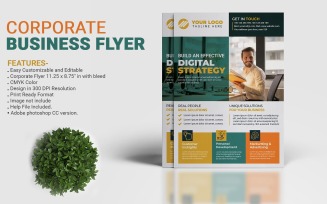 Corporate Business Flyer Template #09