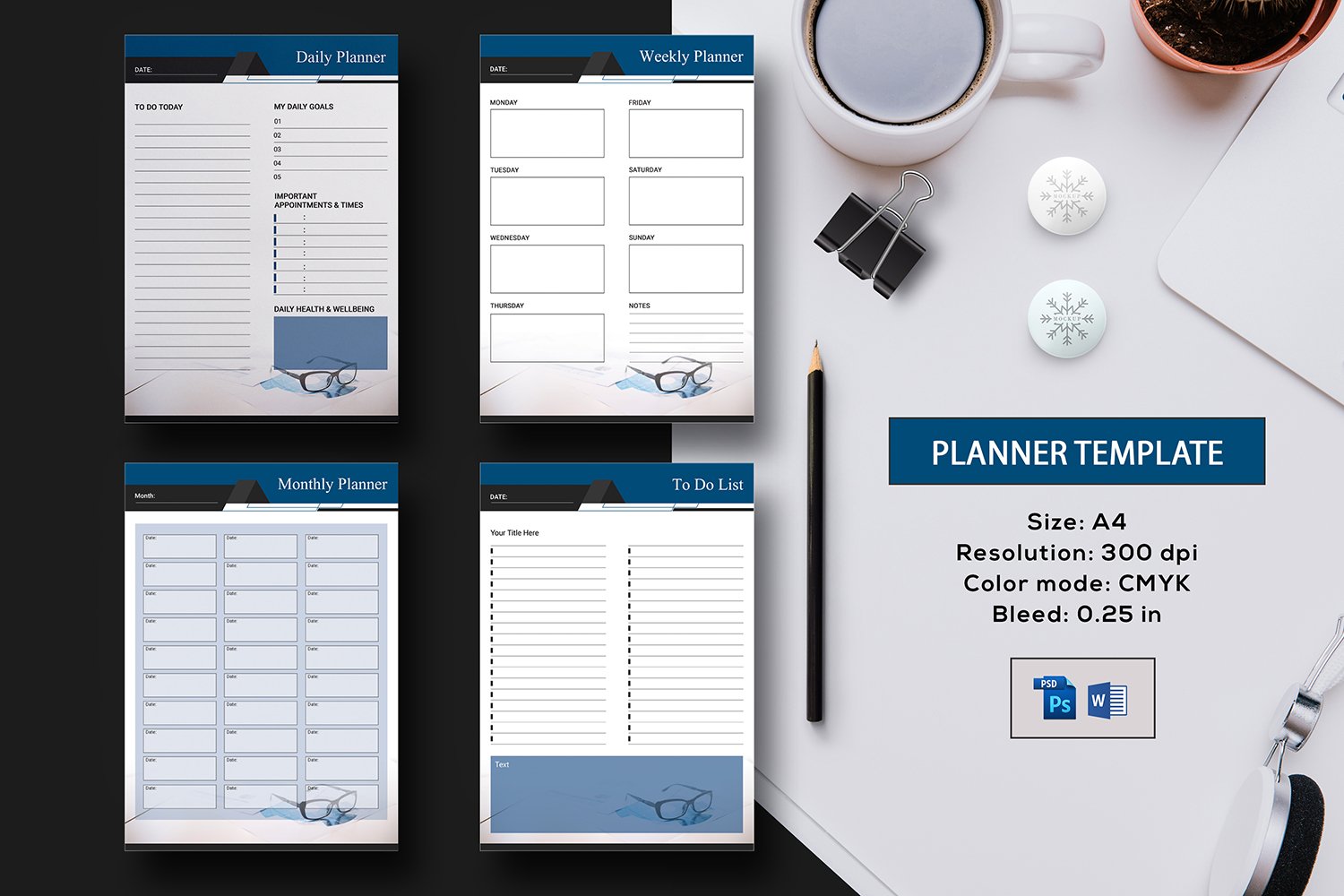 Kit Graphique #209543 Daily Planner Divers Modles Web - Logo template Preview