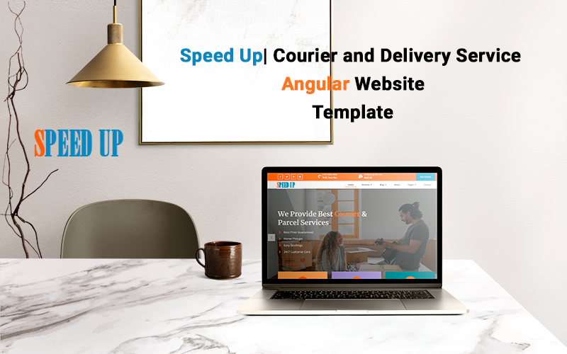 Speed Up| Courier and Delivery Service Angular Website Template