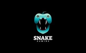 Snake Gradient Logo Style