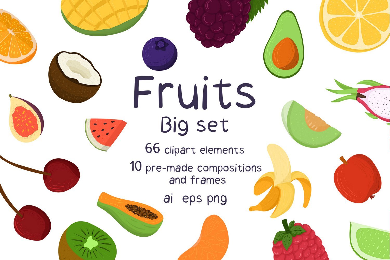 Kit Graphique #209661 Fruit Lgumes Divers Modles Web - Logo template Preview