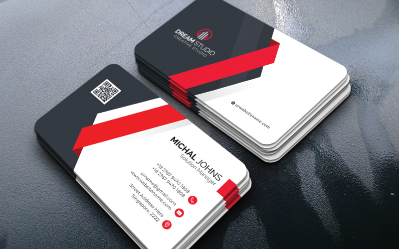 Creative Business Card Dream Studio Corporate Identity