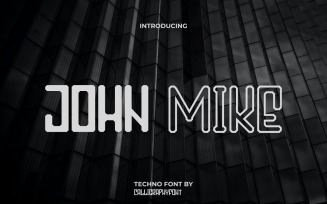 John Mike Sans Serif Display Font
