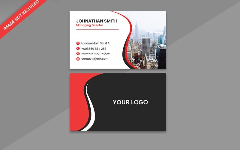 Real Estate Modern Business Card Template Corporate Identity
