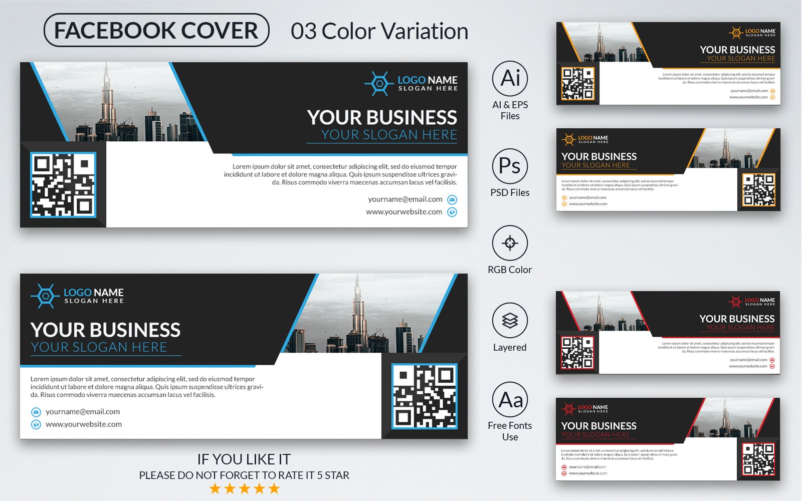 Kit Graphique #209745 Office Facelivre Divers Modles Web - Logo template Preview