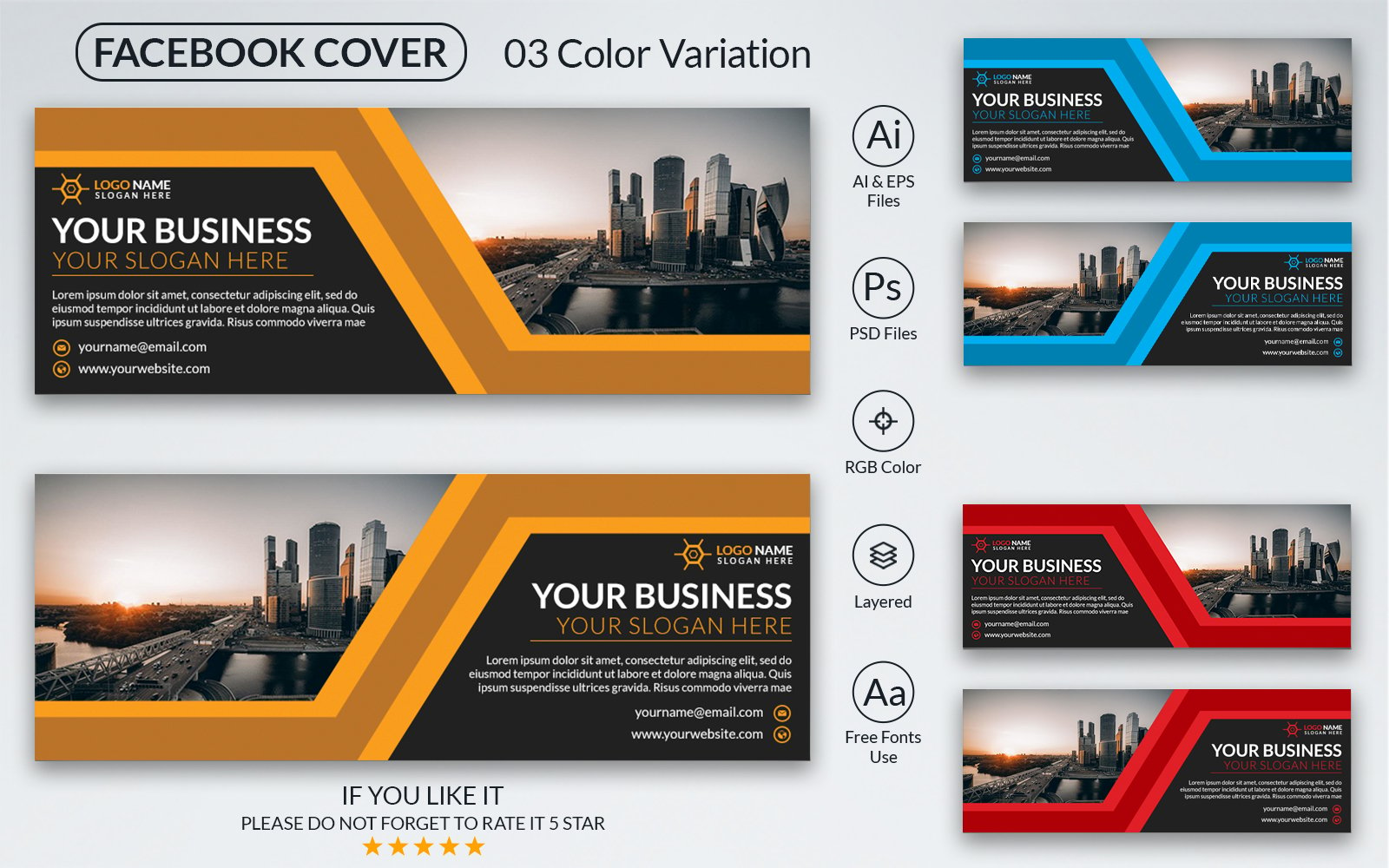 Kit Graphique #209747 Facelivre Annonce Divers Modles Web - Logo template Preview