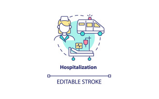 Hospitalization Concept IIcon