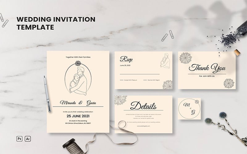 Template #209821 Invitation Party Webdesign Template - Logo template Preview