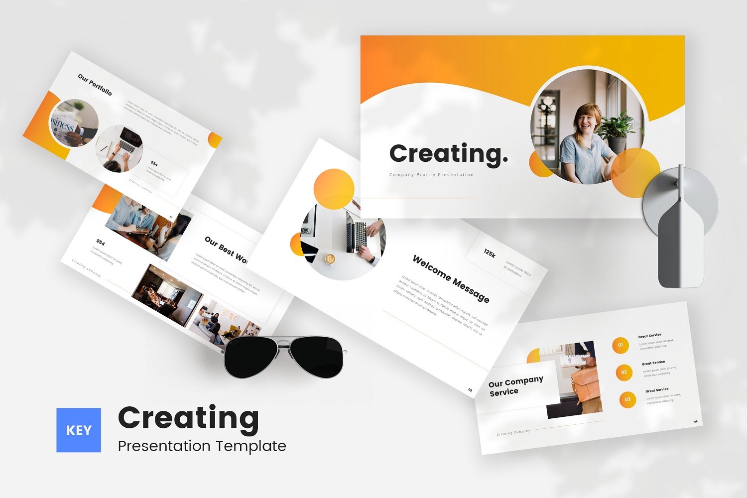 Kit Graphique #209846 Company Profile Divers Modles Web - Logo template Preview