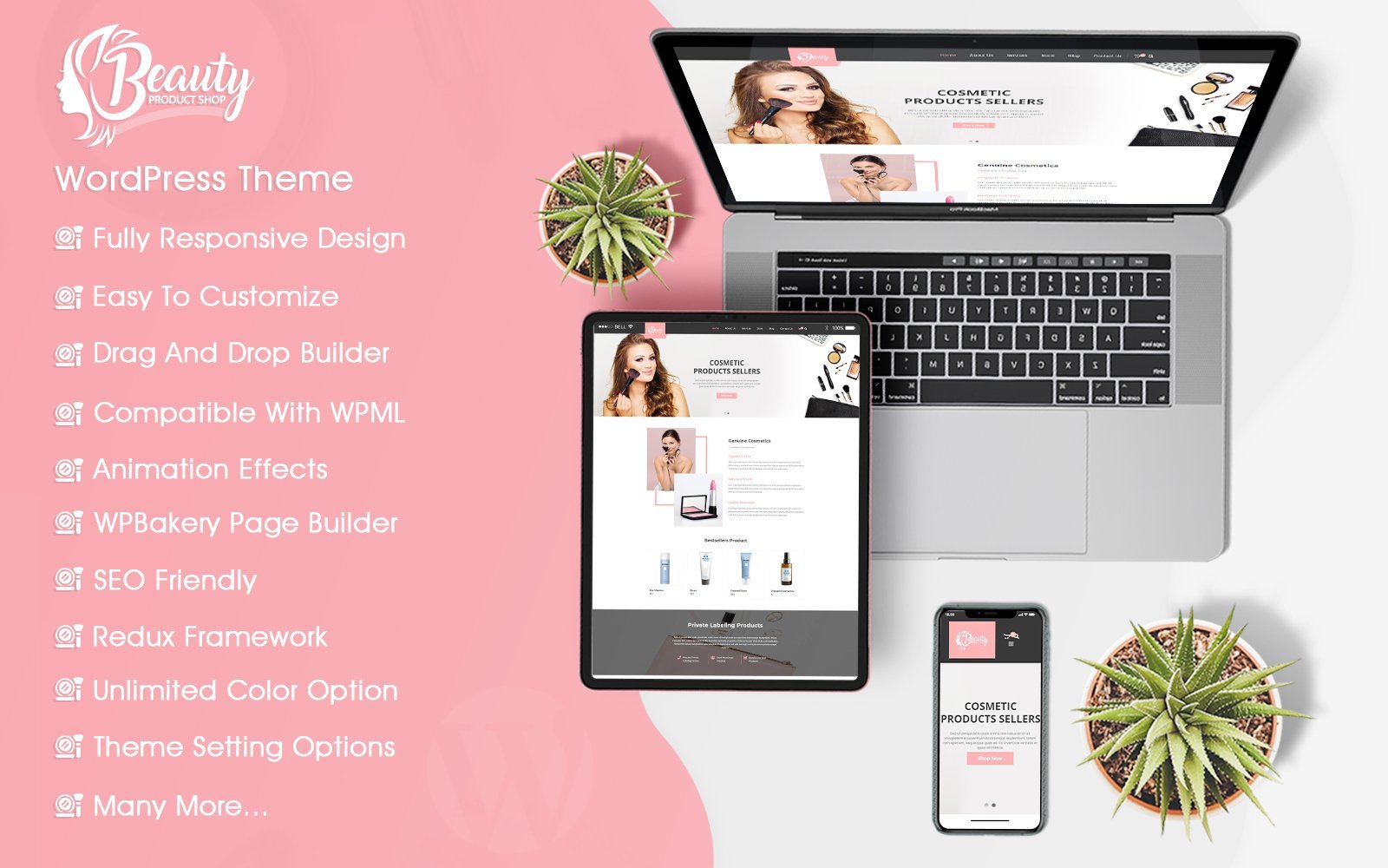 Template #209873 Beauty Product Webdesign Template - Logo template Preview