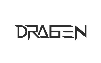Dragen Futuristic Modern Font