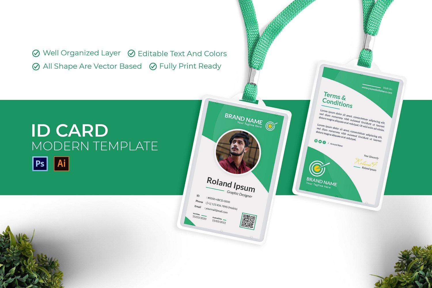 Template #209963 Id Vector Webdesign Template - Logo template Preview