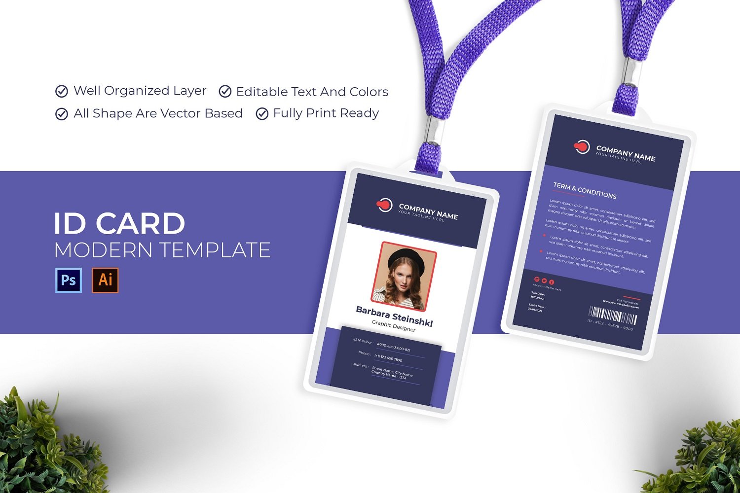 Template #209966 Id Vector Webdesign Template - Logo template Preview