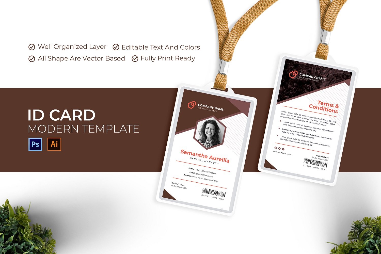 Template #209971 Id Vector Webdesign Template - Logo template Preview