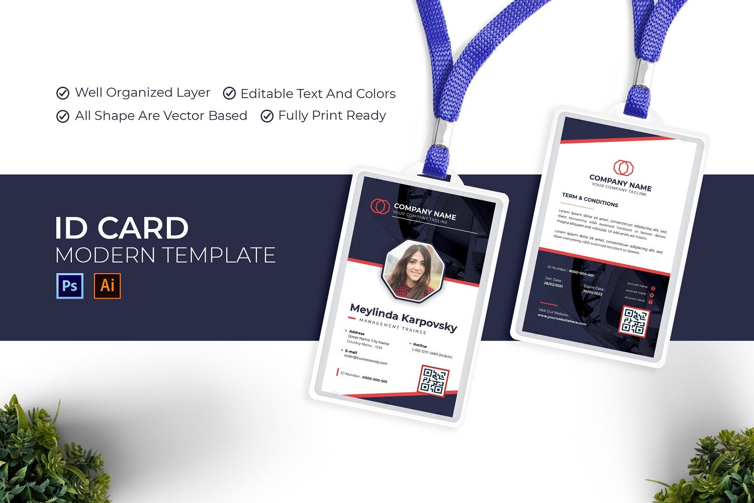 Template #209972 Minimal Card Webdesign Template - Logo template Preview