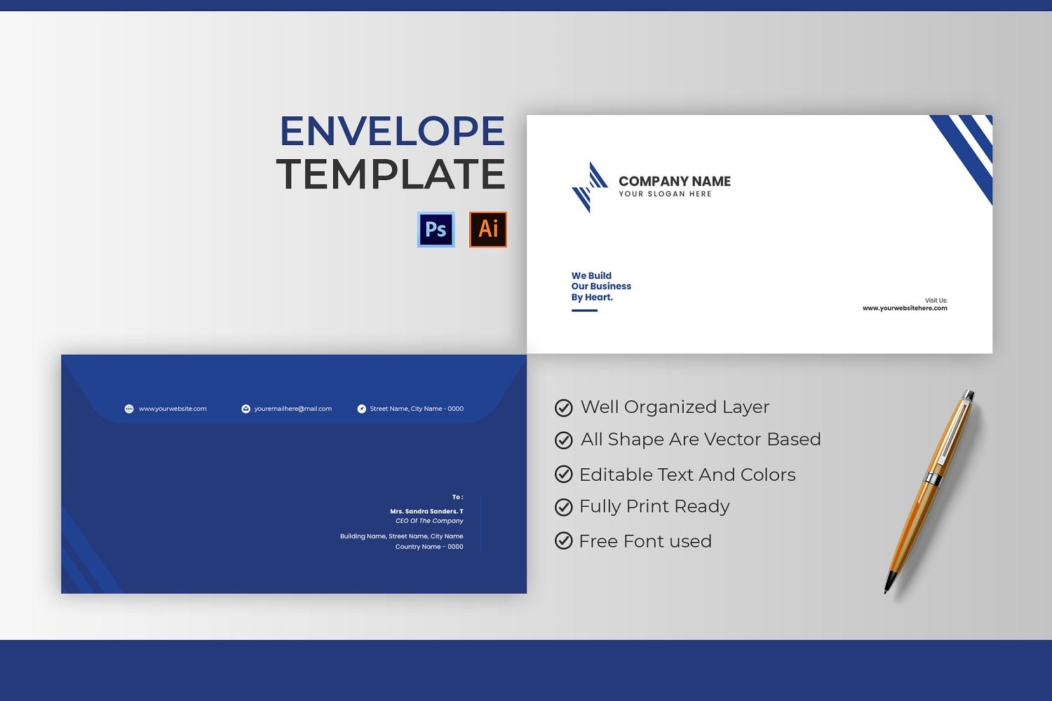 Template #209973 Business Print Webdesign Template - Logo template Preview