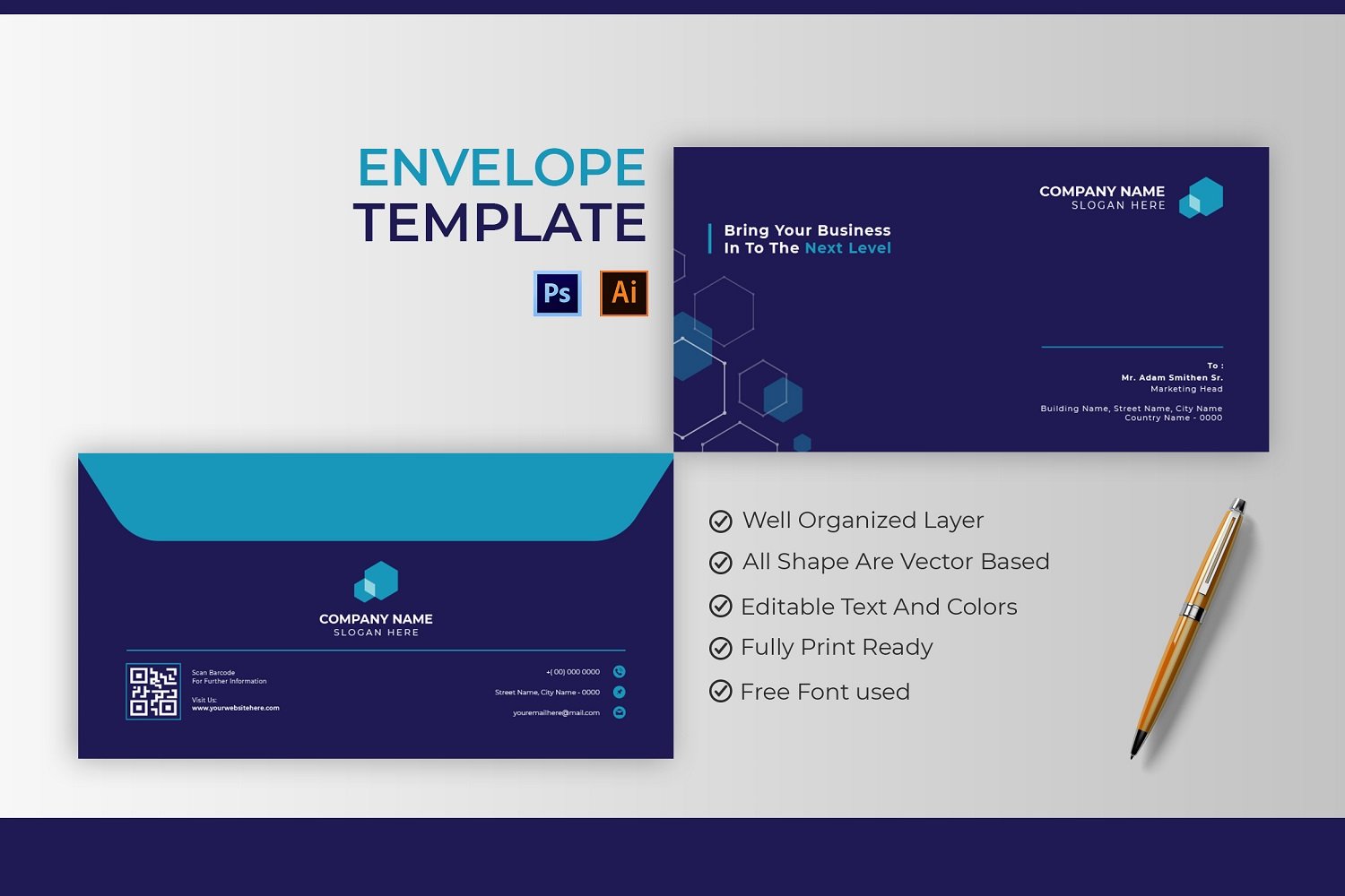 Template #209983 Business Print Webdesign Template - Logo template Preview