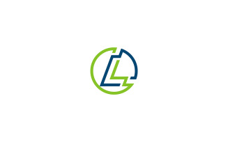 Letter LL Logo Design Vector Template