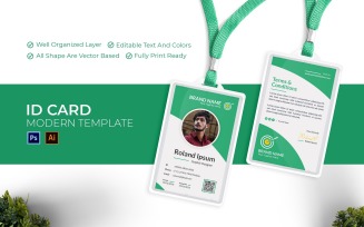 Marketer Target ID Card Template