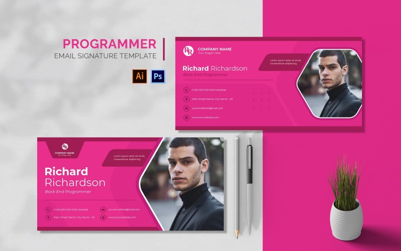 The Programmer Email Signature Corporate Identity