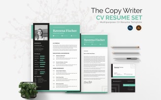 Copy Writer CV Resume Set