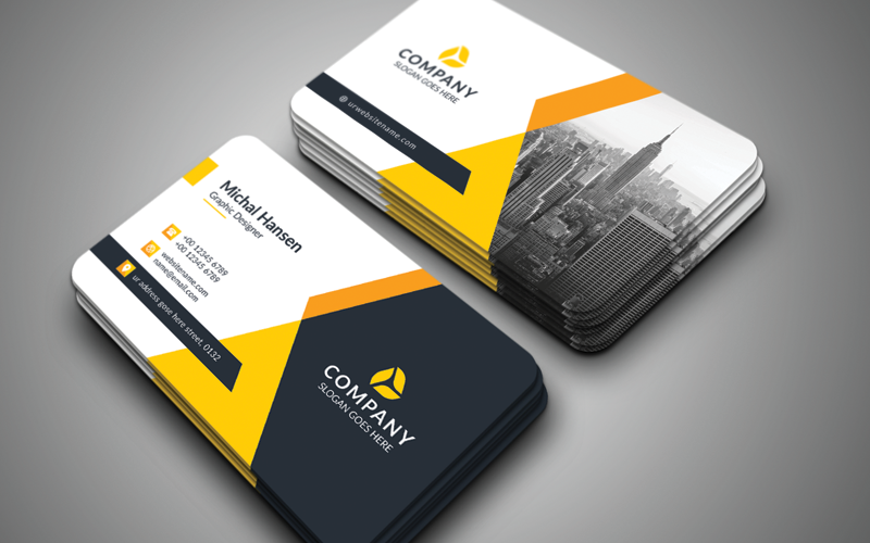 creative Business Card - Idaemax Corporate Identity