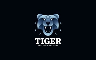 Tiger Gradient Logo Style