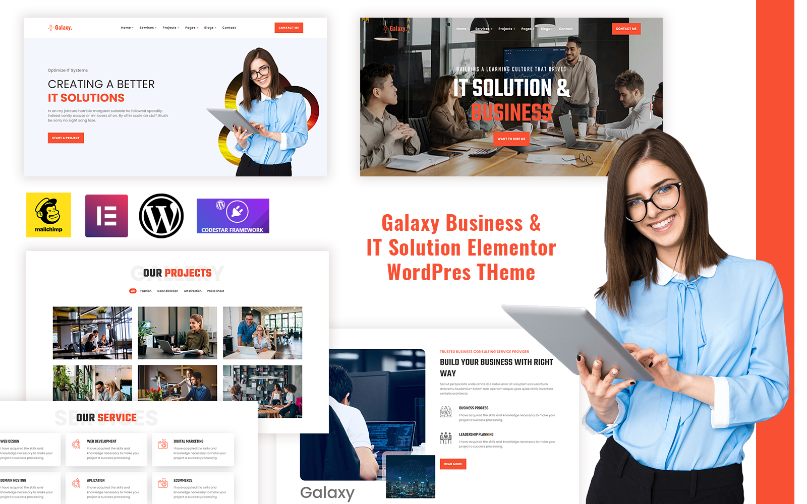 GalaxyPro WordPress Themes 210162