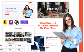 GalaxyPro - Consulting and IT WordPress Theme