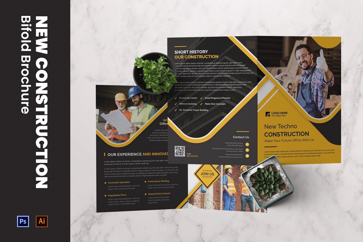 Template #210643 Brochure Business Webdesign Template - Logo template Preview