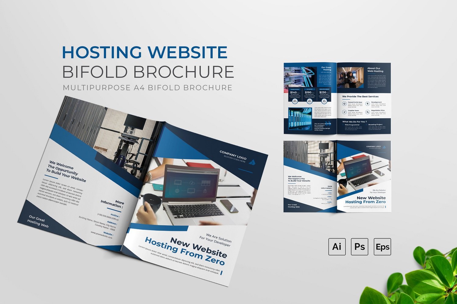 Template #210651 Brochure Business Webdesign Template - Logo template Preview