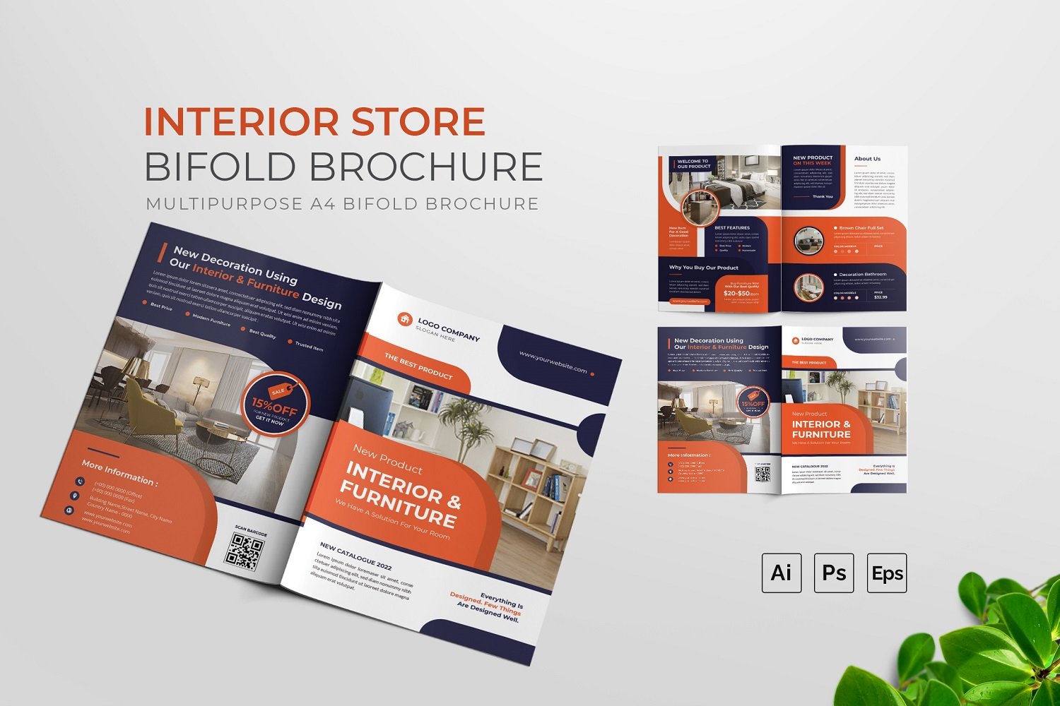 Template #210657 Brochure Business Webdesign Template - Logo template Preview