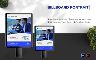 Gradblue Digital Marketing Billboard Portrait