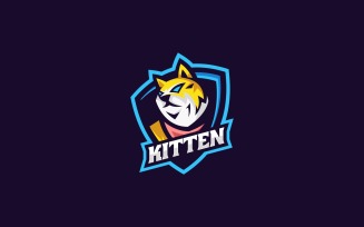 Kitten Sport and E sport Logo