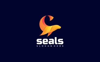 Seals Gradient Logo Style