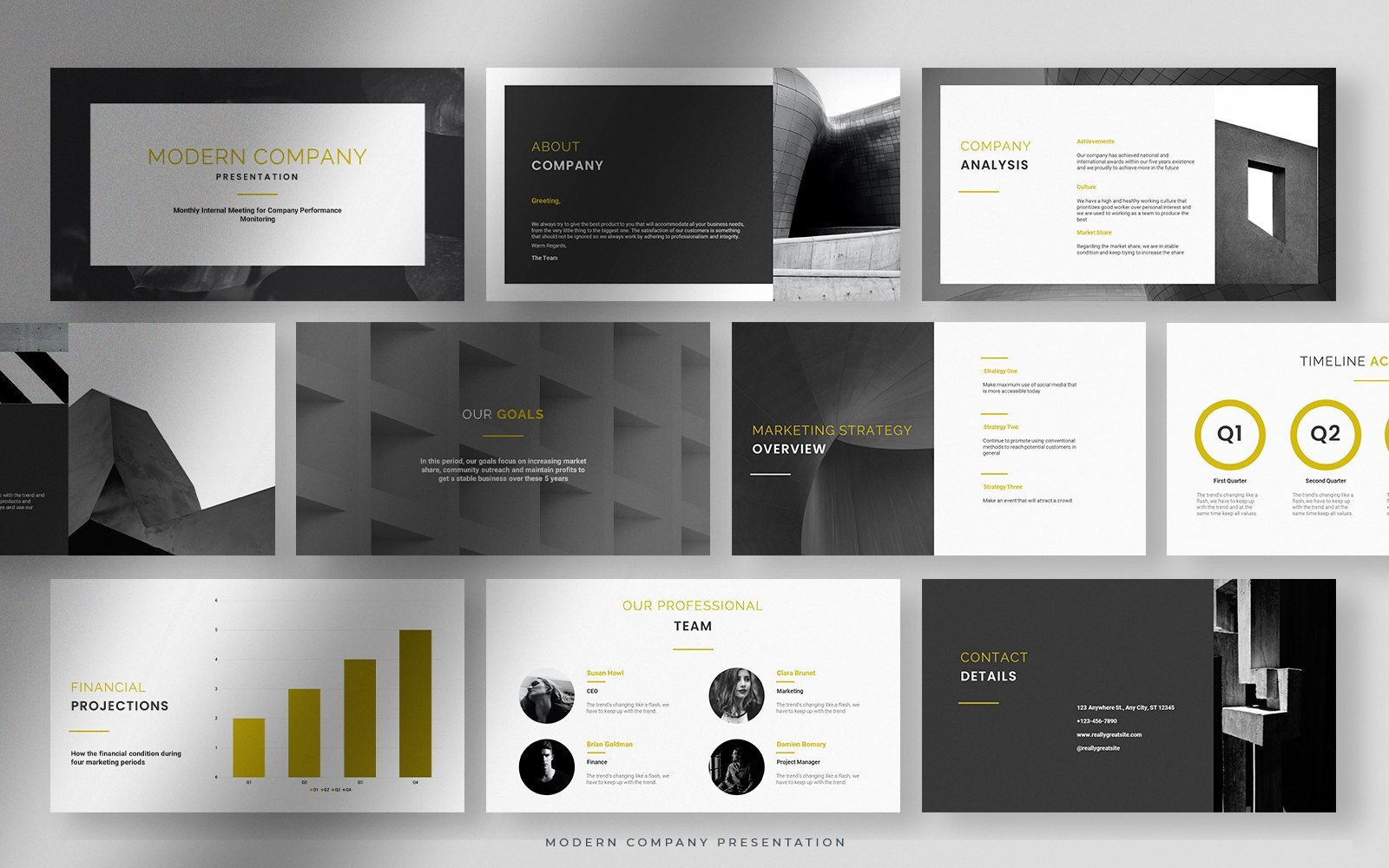 Kit Graphique #210744 Business Corporate Divers Modles Web - Logo template Preview