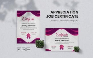 Appreciation Job Certificate