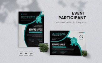 Event Participant Certificate