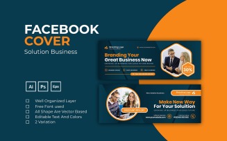 Solution Business Facebook Cover