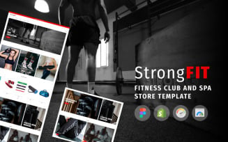StrongFit - Fitness Club Shopify Theme for Beauty Spa Salon and Wellness Center