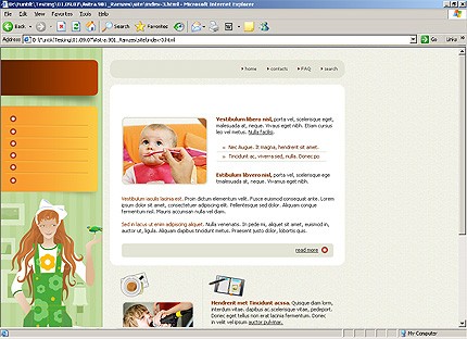 Day Care Website Template #21193 by WT - Website Templates