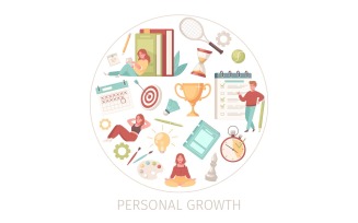 Personal Growth Self Development 210120306 Vector Illustration Concept