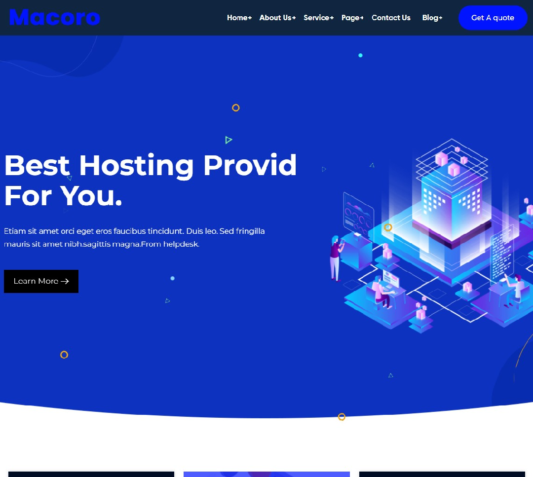 Macora - It Solutions And Technology WordPress Theme