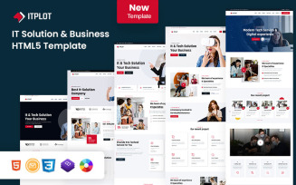 IT Solution Business Consulting Bootstap HTML5 Website Template