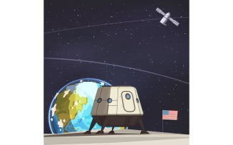 International Day Space 201212653 Vector Illustration Concept