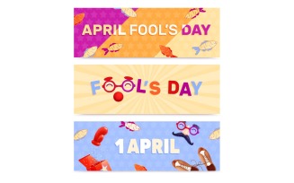 Fool'S Day 1 April Realistic Banners 201230951 Vector Illustration Concept