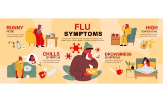 Flu Infographics 201260540 Vector Illustration Concept