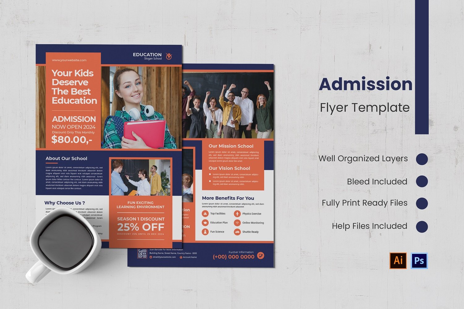 Template #212335 Flyer Brochure Webdesign Template - Logo template Preview