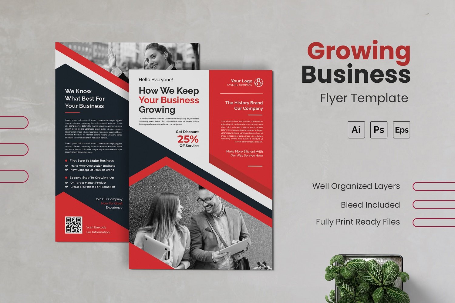 Kit Graphique #212354 Flyer Template Divers Modles Web - Logo template Preview